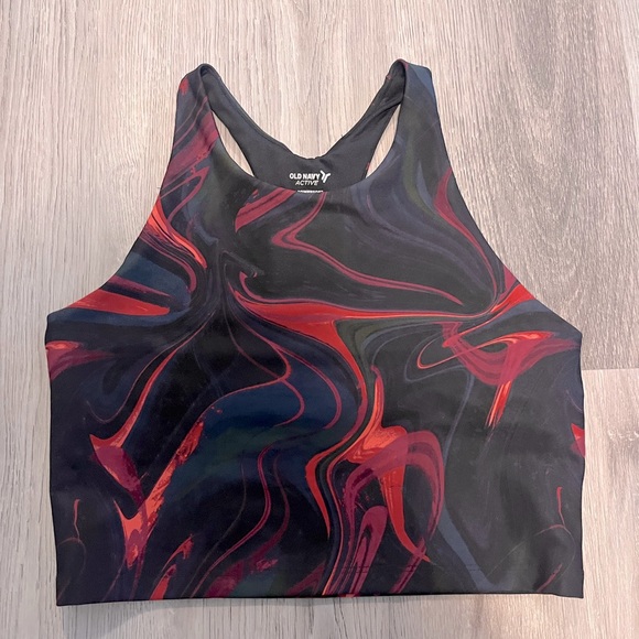 Old Navy Long Line Sports Bra - Picture 1 of 4